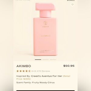 Akimbo Pink Perfume by Oakcha